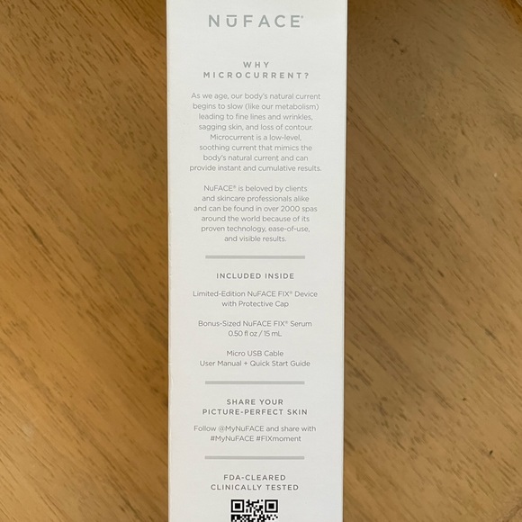 Sealed NEw NuFACE FIX Microcurrent skincare set - Picture 2 of 4